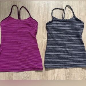 Lululemon Striped Built in Bra Tank top 6